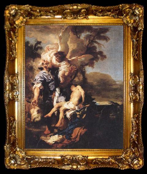 framed  LISS, Johann The Sacrifice of Isaac, ta009-2